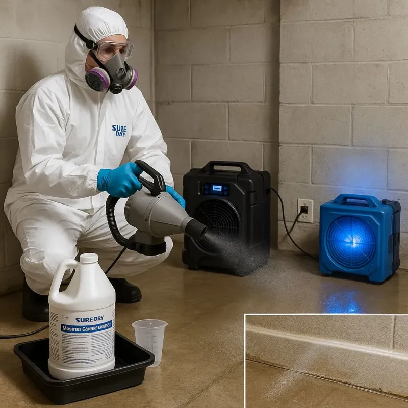 Sanitization and Odor Removal process in South Padre Island, TX